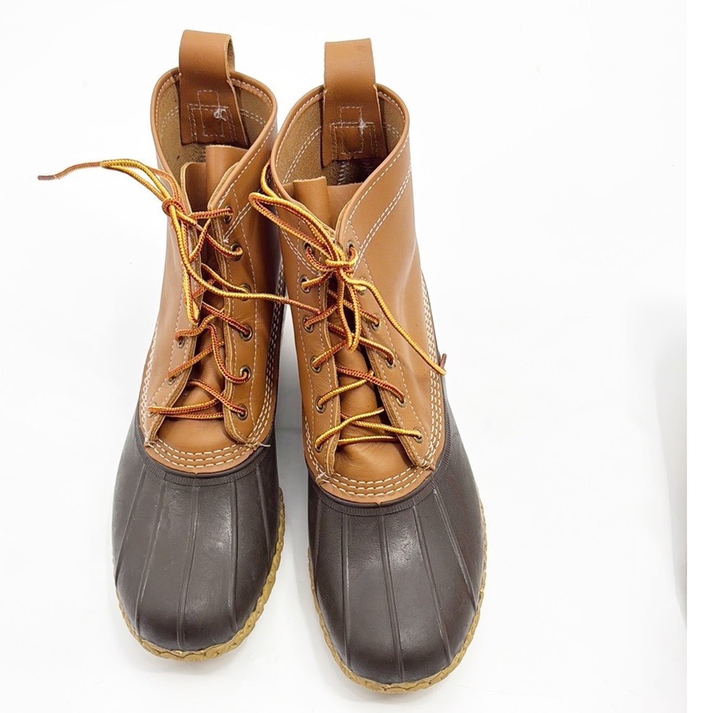 L.L. Bean 8” Bean Boots Duck Boots Hunting Boots. Waterproof Mens 11W Wide